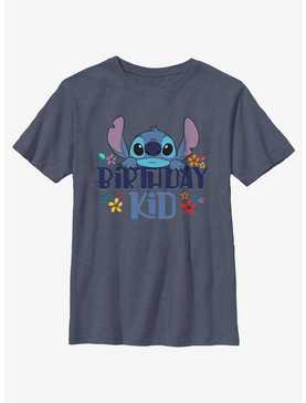 Disney Lilo & Stitch Birthday Kid Stitch Youth T-Shirt, , hi-res