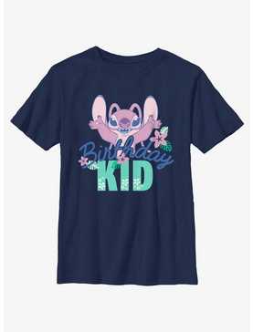 Disney Lilo & Stitch Birthday Kid Angel Youth T-Shirt, , hi-res