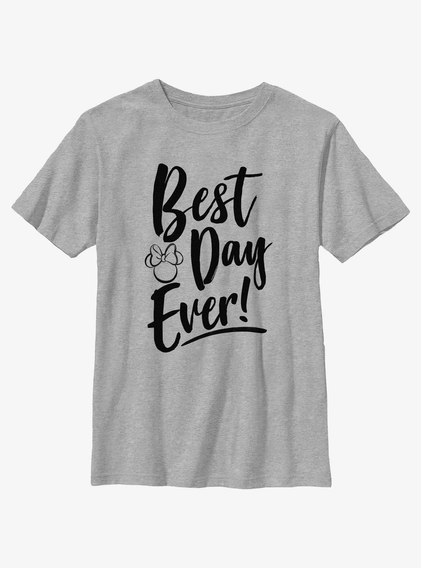 Disney Minnie Mouse Best Day Ever Youth T-Shirt, , hi-res