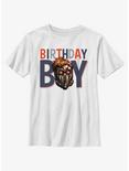 Marvel Guardians Of The Galaxy Birthday Boy Star Lord Youth T-Shirt, WHITE, hi-res