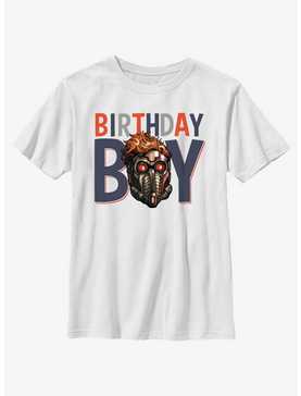 Marvel Guardians Of The Galaxy Birthday Boy Star Lord Youth T-Shirt, , hi-res