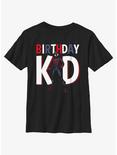 Marvel Spider-Man Birthday Kid Miles Youth T-Shirt, BLACK, hi-res
