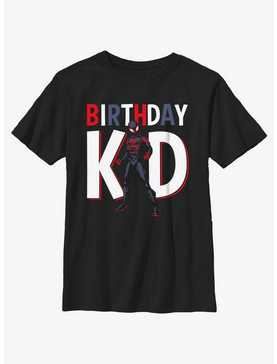 Marvel Spider-Man Birthday Kid Miles Youth T-Shirt, , hi-res