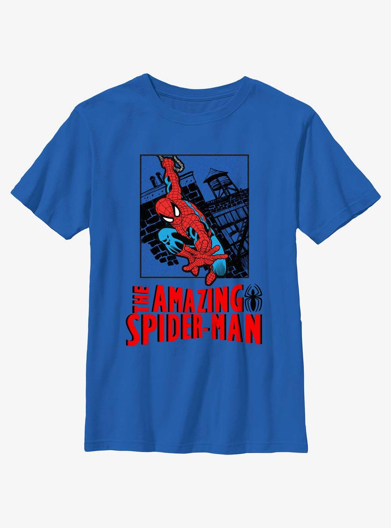 Marvel Spider-Man Iconic Stance Panel Youth T-Shirt