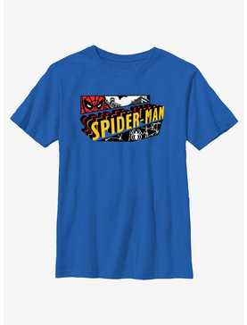 Marvel Spider-Man Comic Piece Logo Youth T-Shirt, , hi-res