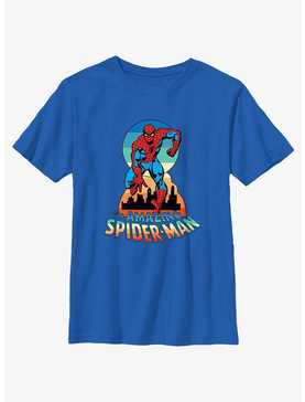 Marvel Spider-Man Running City Youth T-Shirt, , hi-res