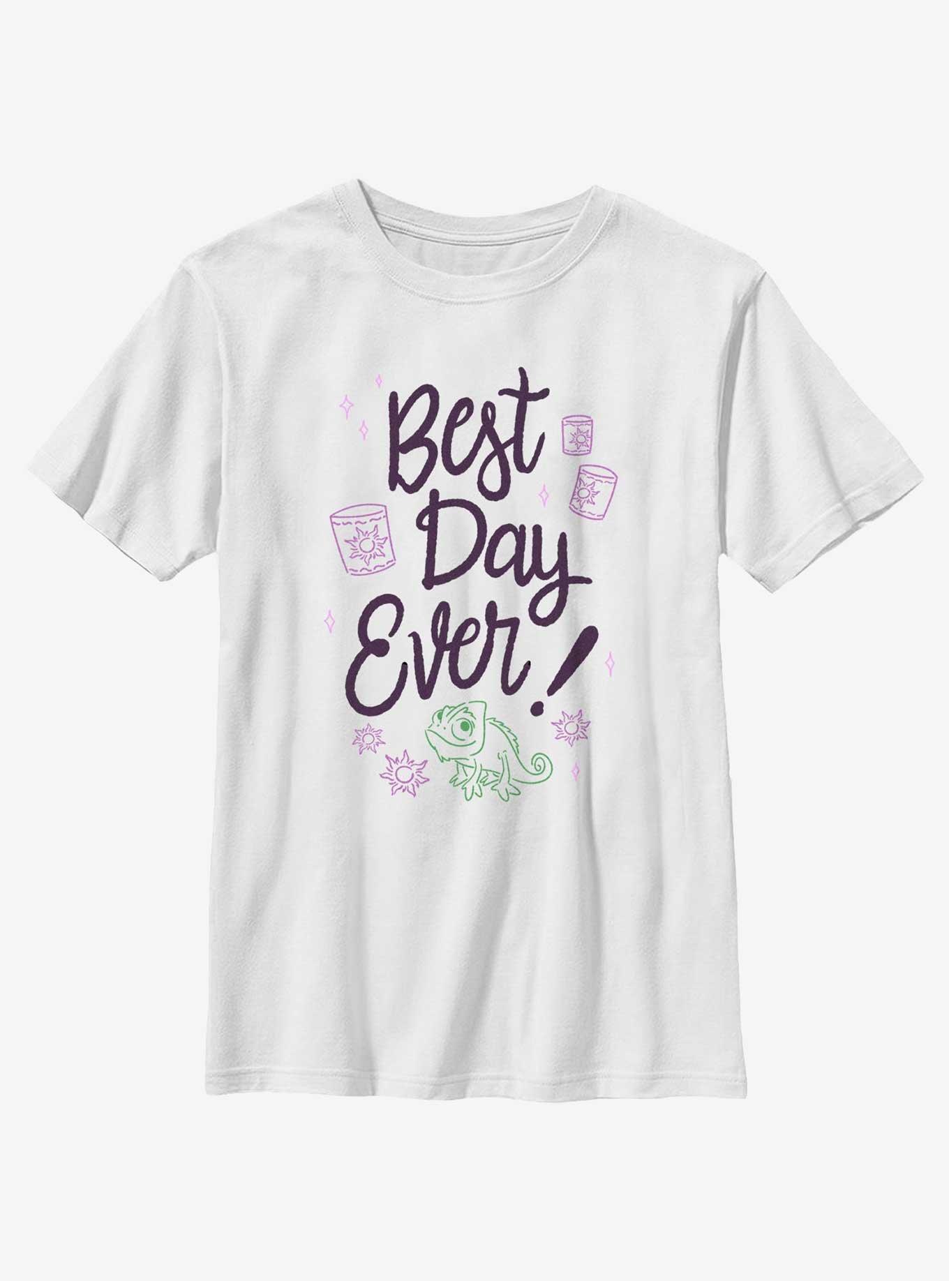 Disney Princesses Tangled Best Day Ever Pascal Youth T-Shirt, , hi-res