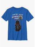 Star Wars It's My Birthday Darth Vader Youth T-Shirt, ROYAL, hi-res