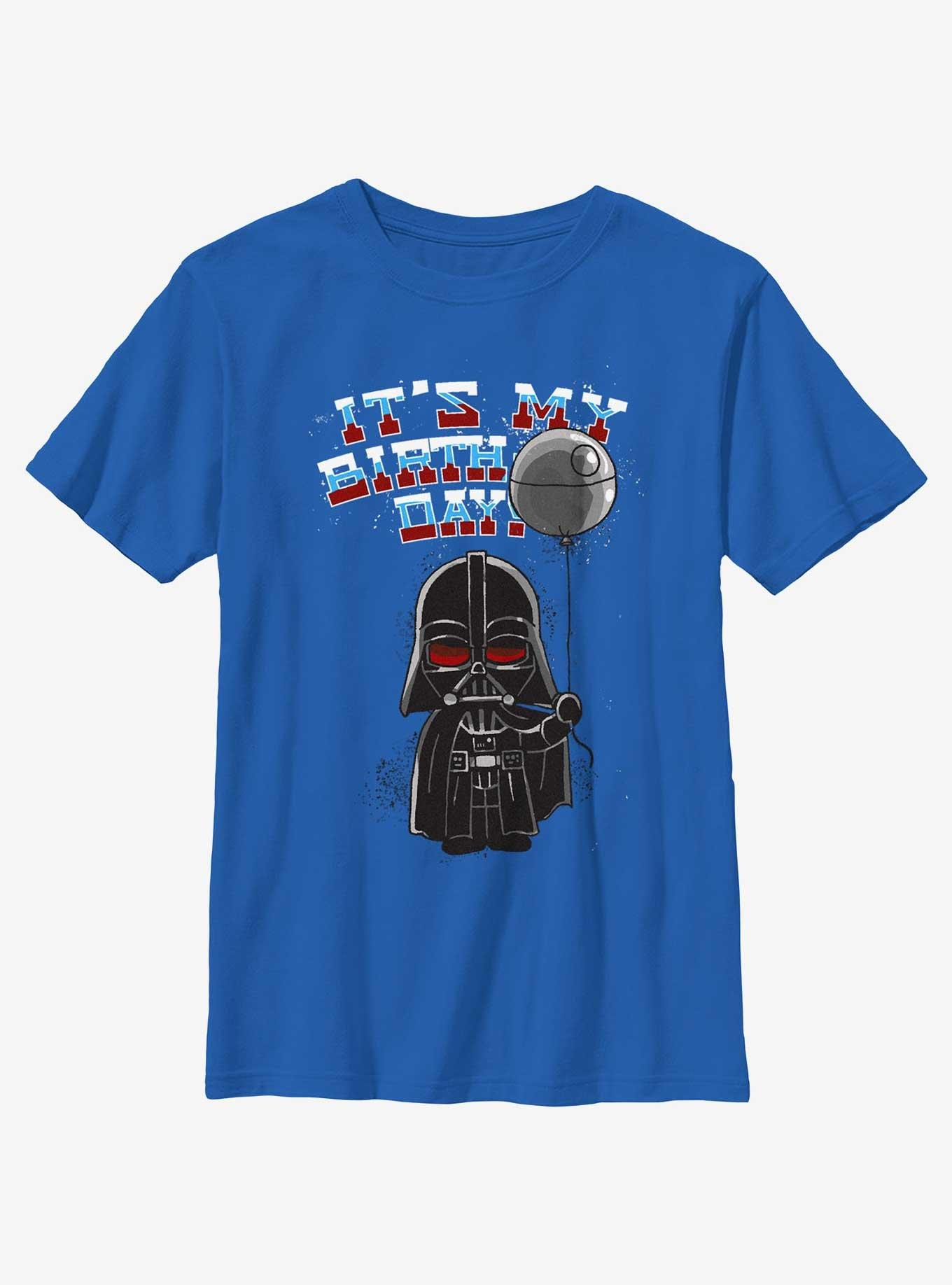 Star Wars It's My Birthday Darth Vader Youth T-Shirt, , hi-res