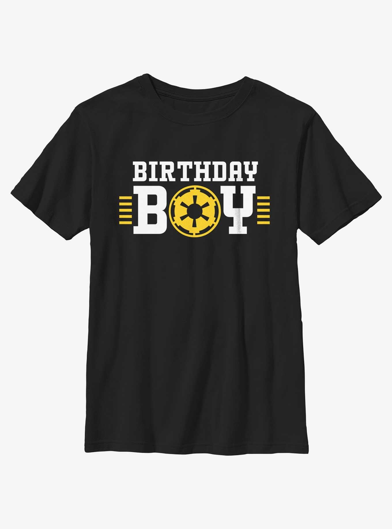 Star Wars Birthday Boy Imperial Crest Youth T-Shirt, , hi-res