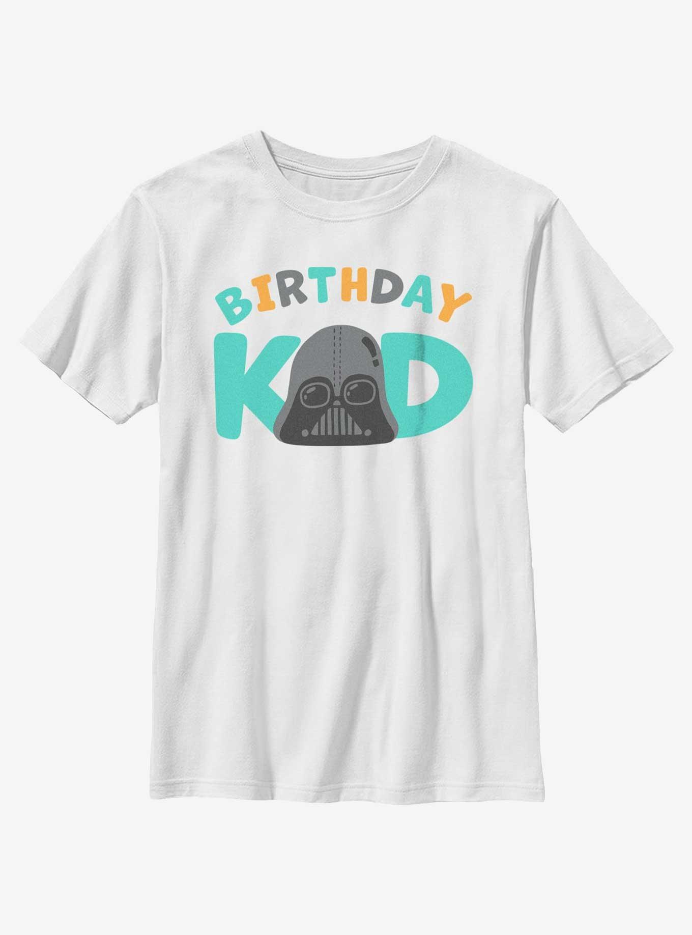 Star Wars Birthday Kid Darth Vader Youth T-Shirt, WHITE, hi-res