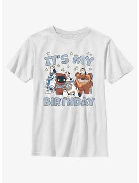 Star Wars It's My Birthday Group Photo Youth T-Shirt, , hi-res