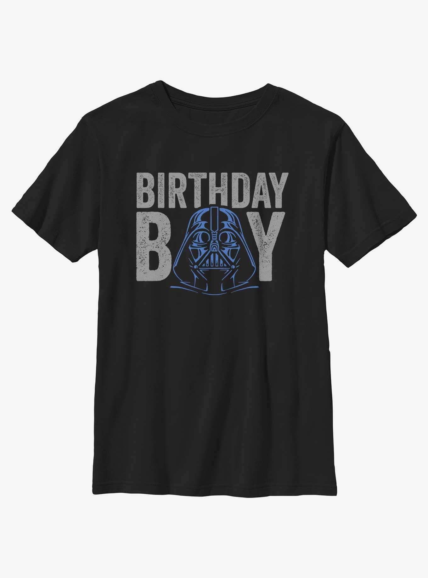 Star Wars Darth Vader Birthday Boy Youth T-Shirt, BLACK, hi-res
