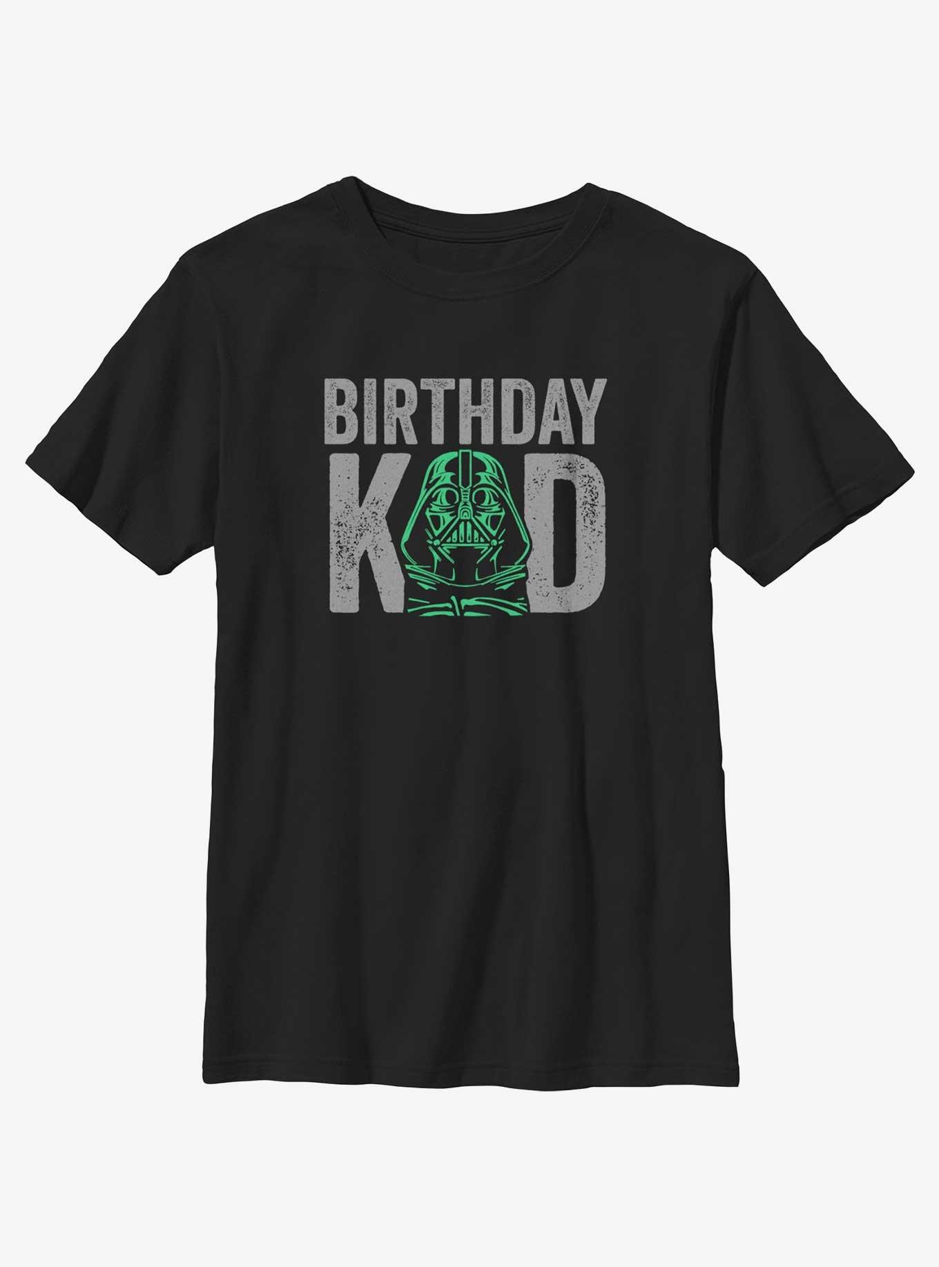 Star Wars Darth Vader Birthday Kid Youth T-Shirt