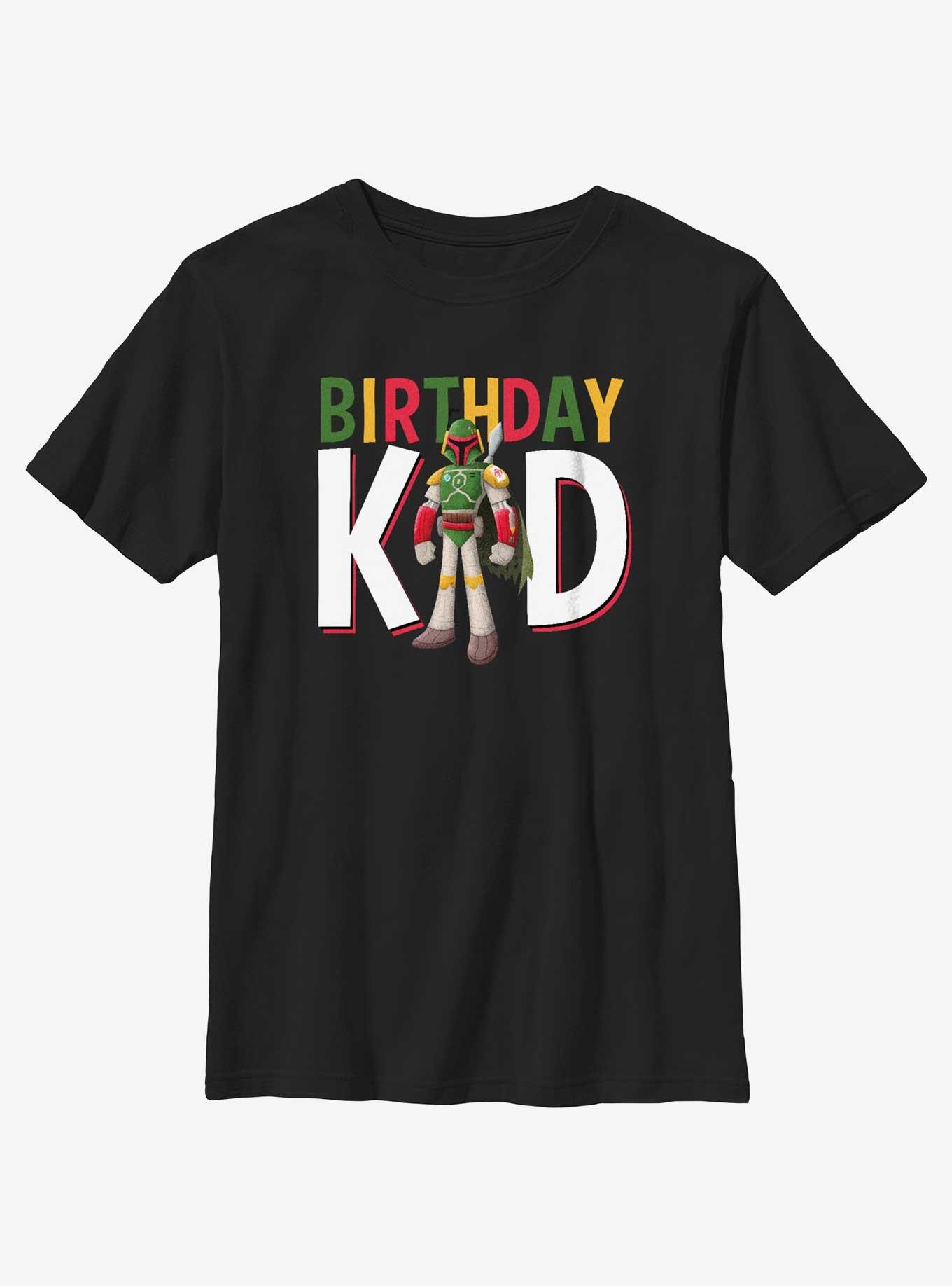 Star Wars Birthday Kid Boba Fett Youth T-Shirt, , hi-res