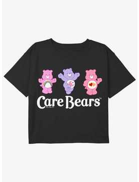 Care Bears Best Bears Youth Girls Boxy Crop T-Shirt, , hi-res