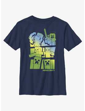 Minecraft Story Gradient Youth T-Shirt, , hi-res