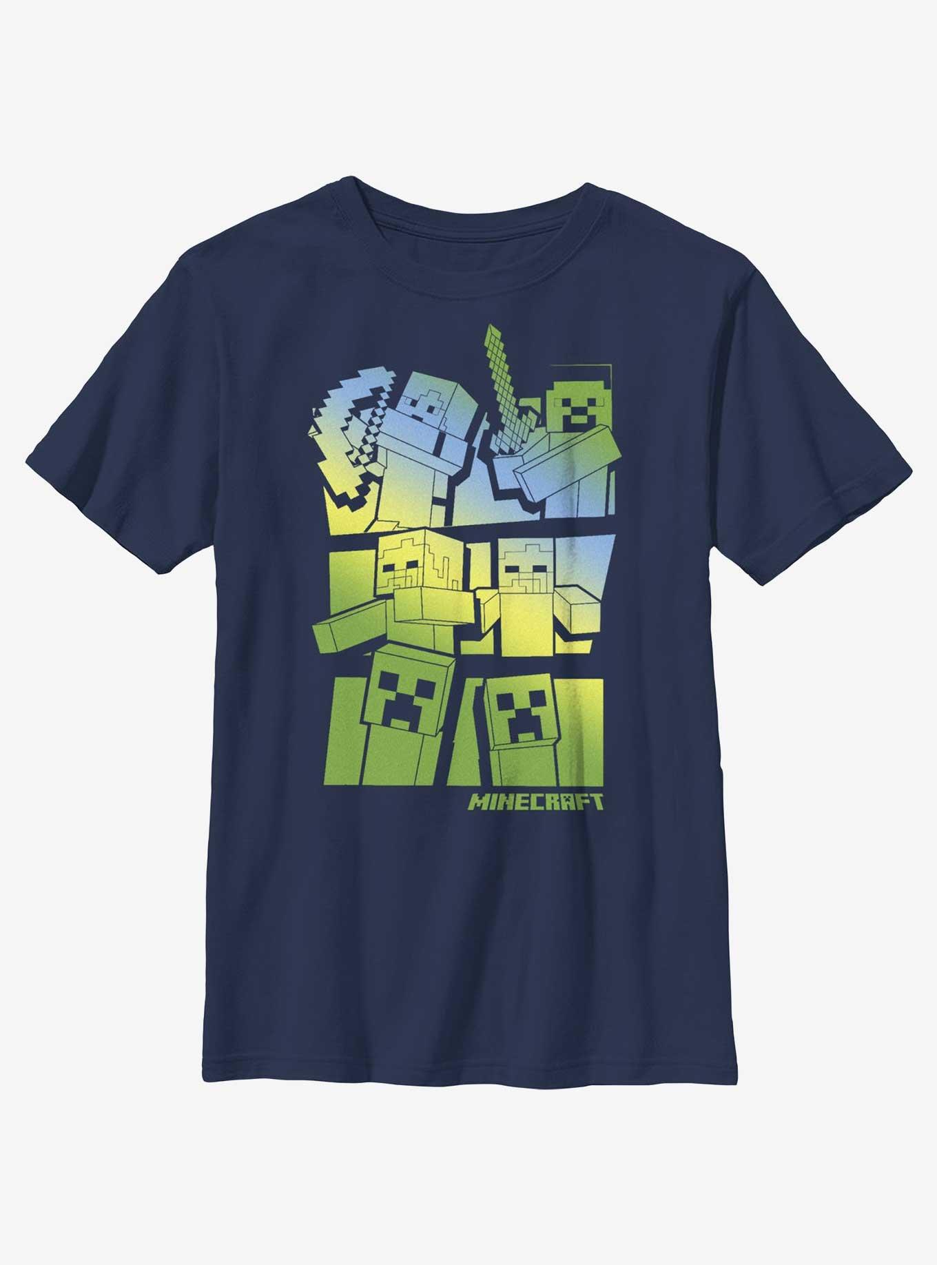 Minecraft Story Gradient Youth T-Shirt, , hi-res