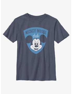 Disney100 Mickey Mouse Club Shield Youth T-Shirt, , hi-res