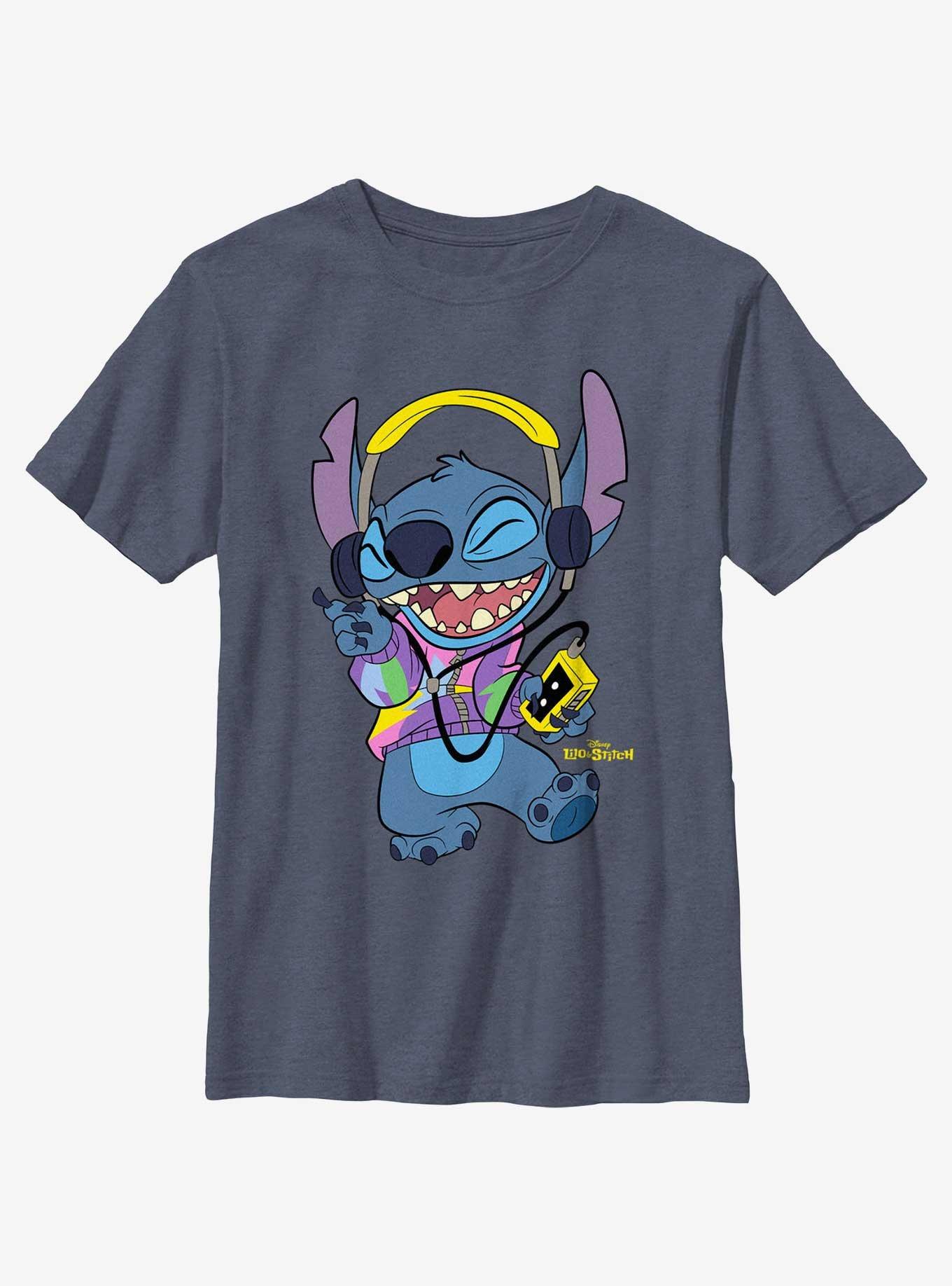 Disney Lilo & Stitch Rockin' Stitch Youth T-Shirt, , hi-res