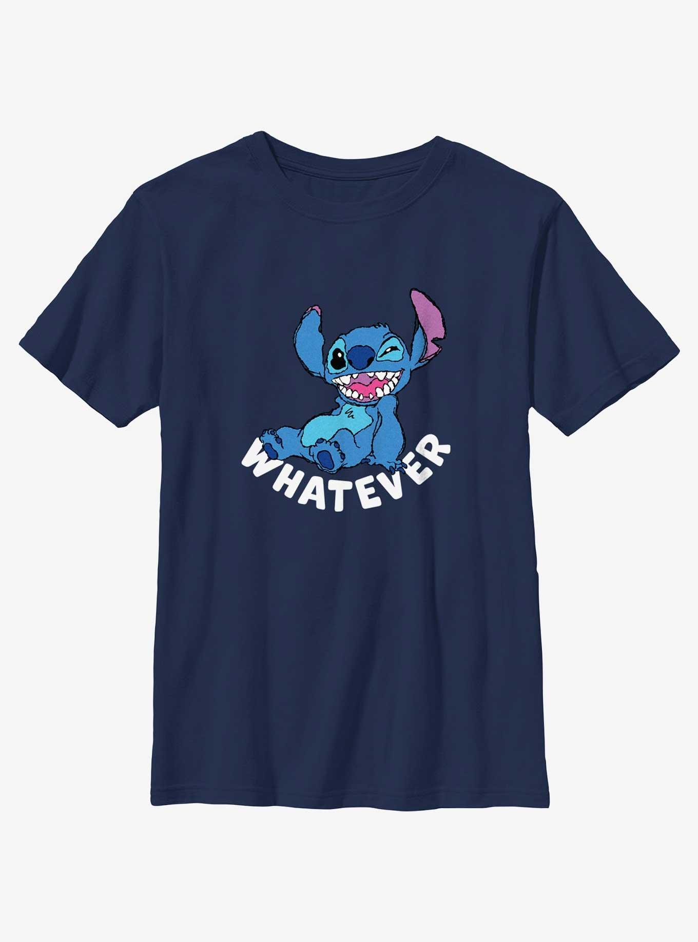 Disney Lilo & Stitch Whatever Stitch Sits Youth T-Shirt, , hi-res