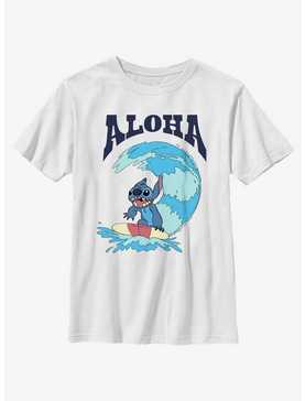 Disney Lilo & Stitch Aloha Stitch Youth T-Shirt, , hi-res