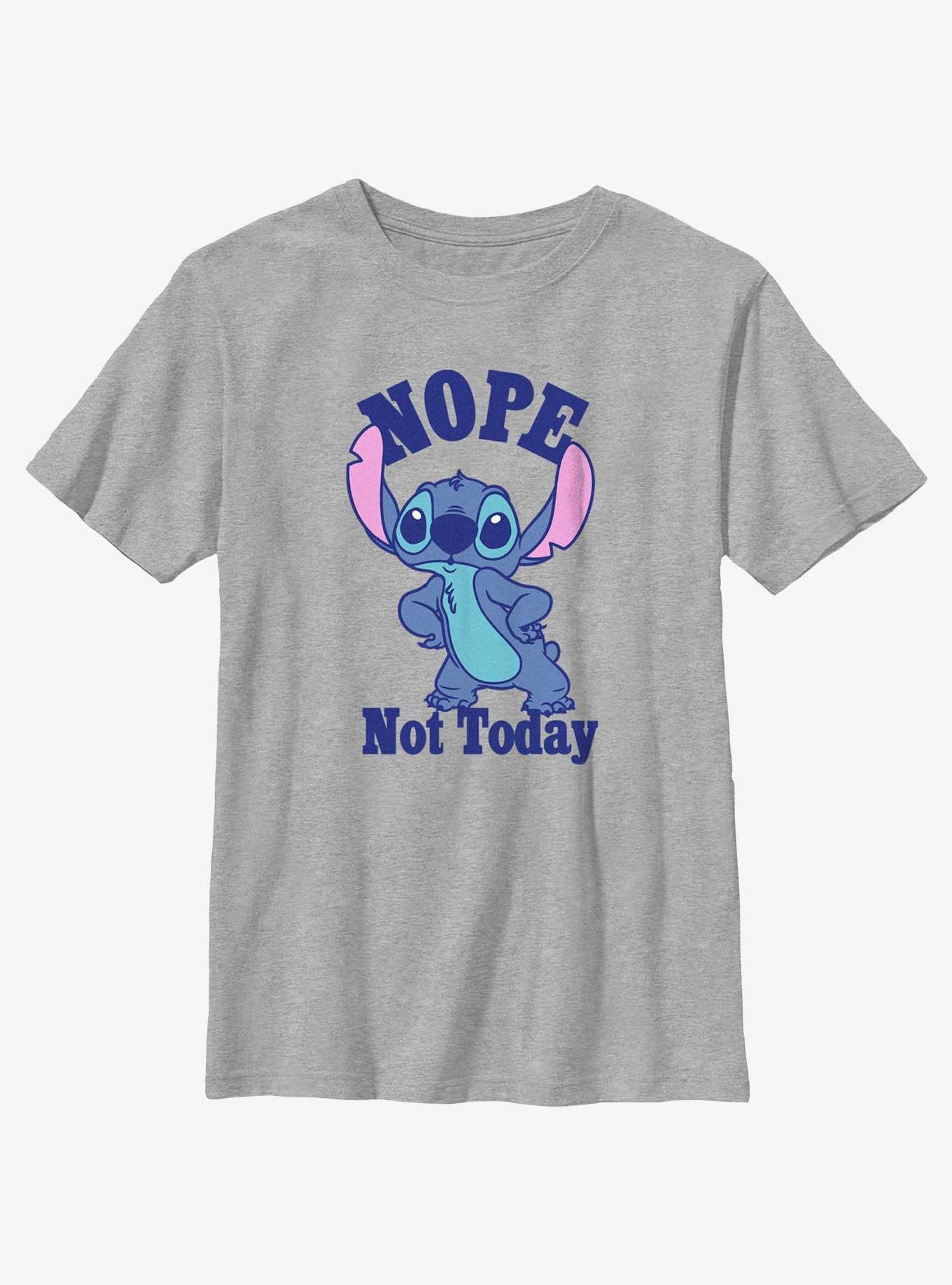 Disney Lilo & Stitch Nope Not Today Youth T-Shirt, ATH HTR, hi-res