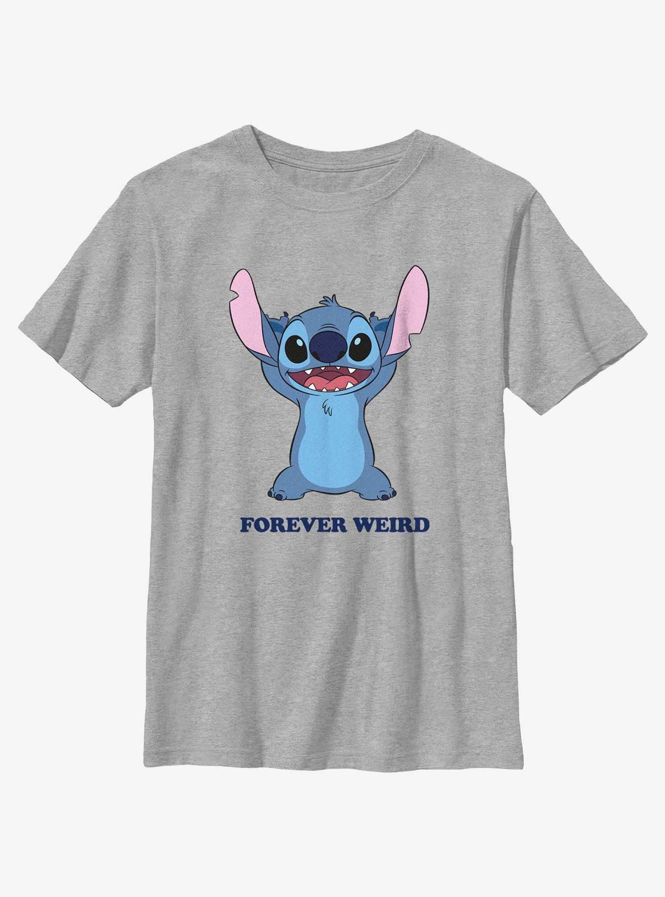 Disney Lilo & Stitch Forever Weird Stitch Youth T-Shirt, ATH HTR, hi-res