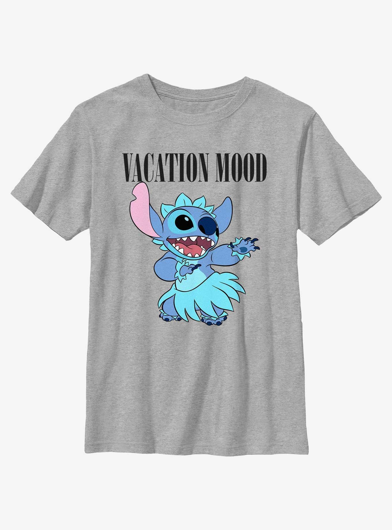 Disney Lilo & Stitch Vacation Mood Stitch Youth T-Shirt, , hi-res