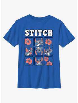 Disney Lilo & Stitch Tropical Boxes Stitch Youth T-Shirt, , hi-res