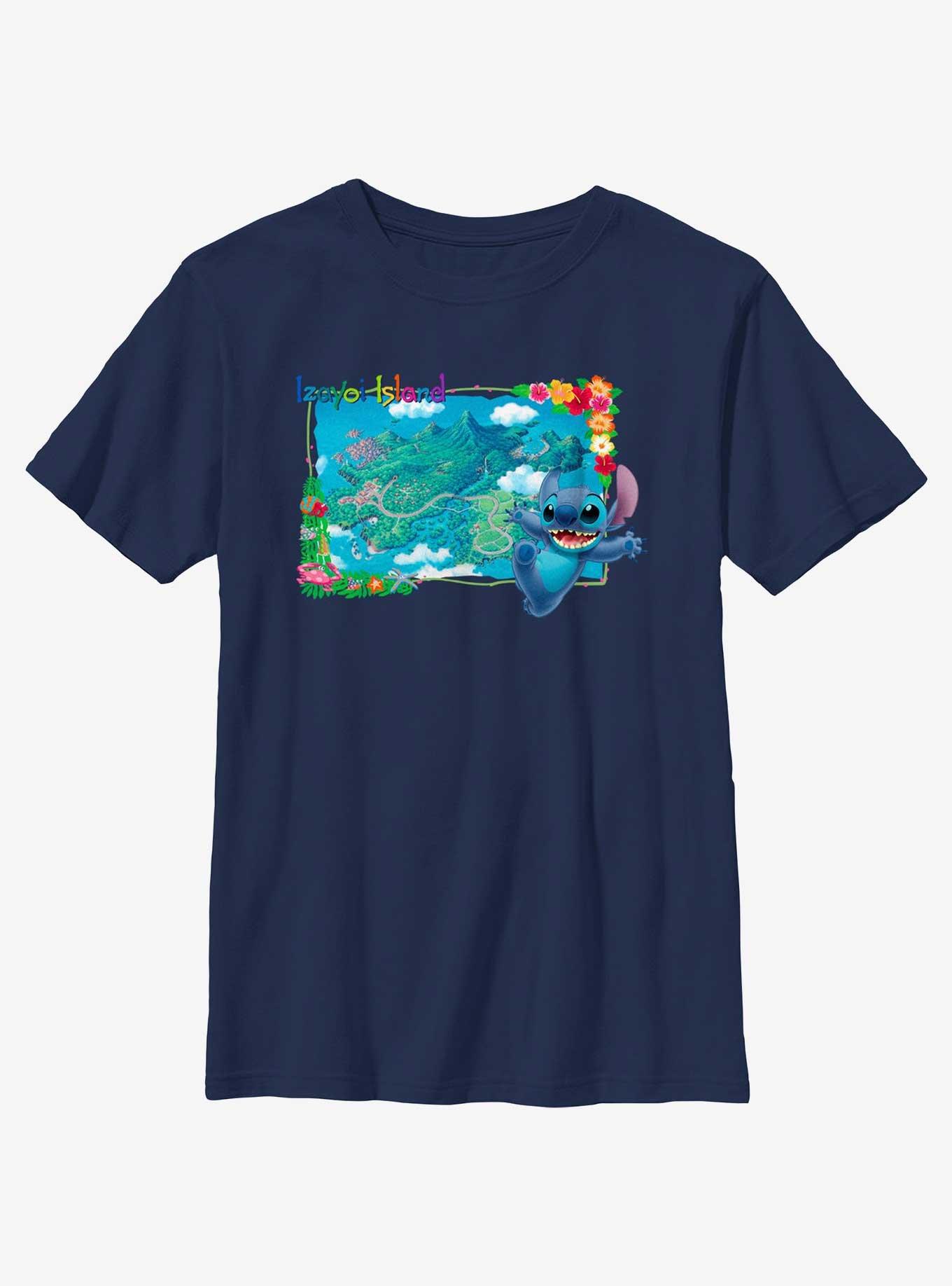 Disney Lilo & Stitch Izayoi Island Stitch Youth T-Shirt, , hi-res