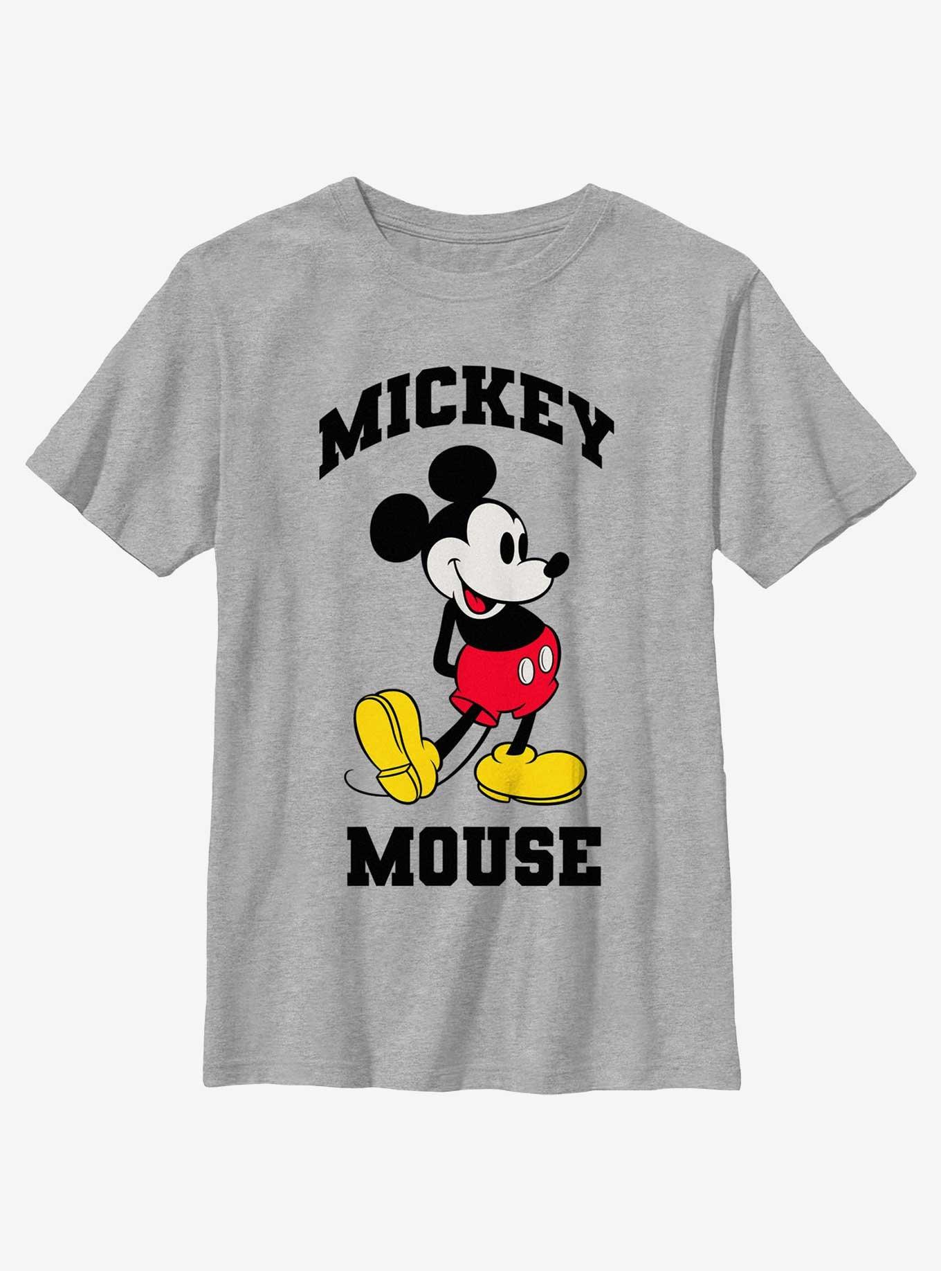 Disney Mickey Mouse Portrait Stance Youth T-Shirt, , hi-res