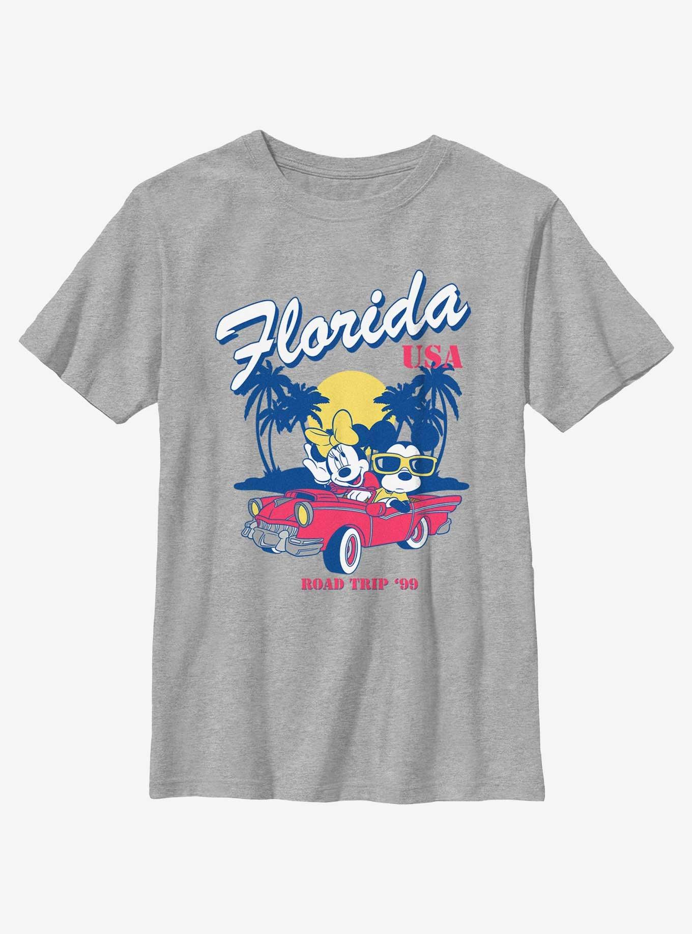 Disney Mickey Mouse & Minnie Road Trip Youth T-Shirt, ATH HTR, hi-res