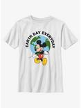 Disney Mickey Mouse Earth Day Everyday Youth T-Shirt, WHITE, hi-res