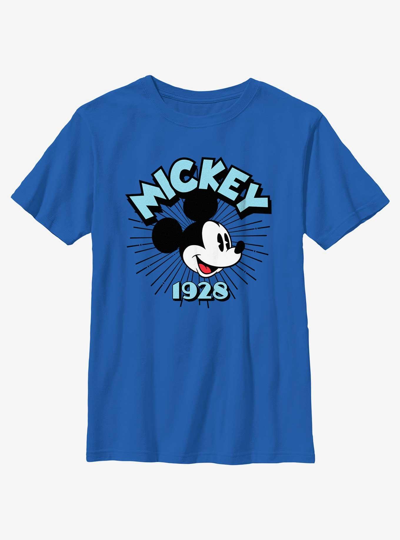 Disney Mickey Mouse 1928 Head Icon Youth T-Shirt, , hi-res