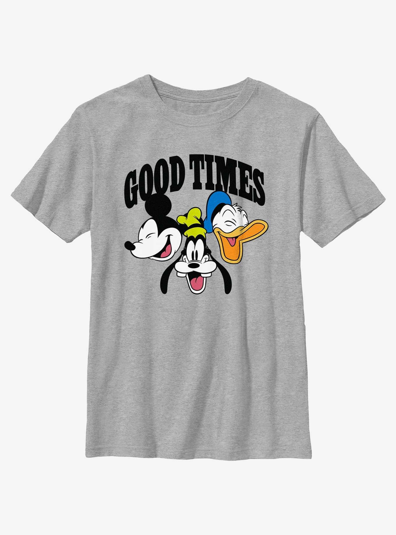Disney Mickey Mouse & Friends Good Times Youth T-Shirt, ATH HTR, hi-res
