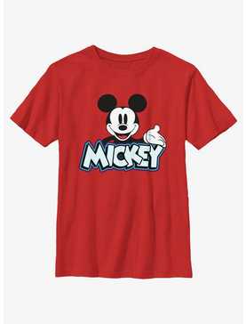 Disney Mickey Mouse Iconic Smile Youth T-Shirt, , hi-res