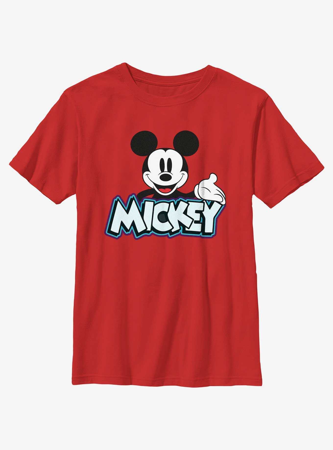 Disney Mickey Mouse Iconic Smile Youth T-Shirt, , hi-res