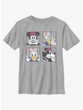 Disney Mickey Mouse Minnie Daisy Selfies Youth T-Shirt, ATH HTR, hi-res