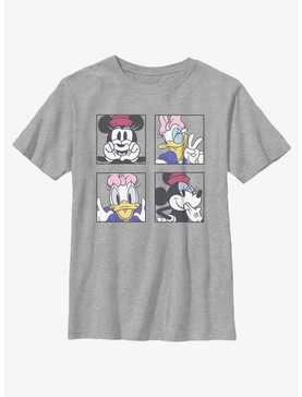 Disney Mickey Mouse Minnie Daisy Selfies Youth T-Shirt, , hi-res