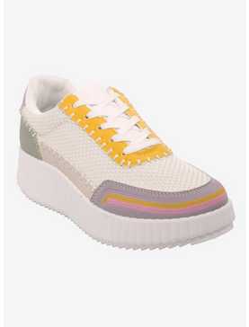 Chinese Laundry Muted Pastel Color-Block Sneakers, , hi-res