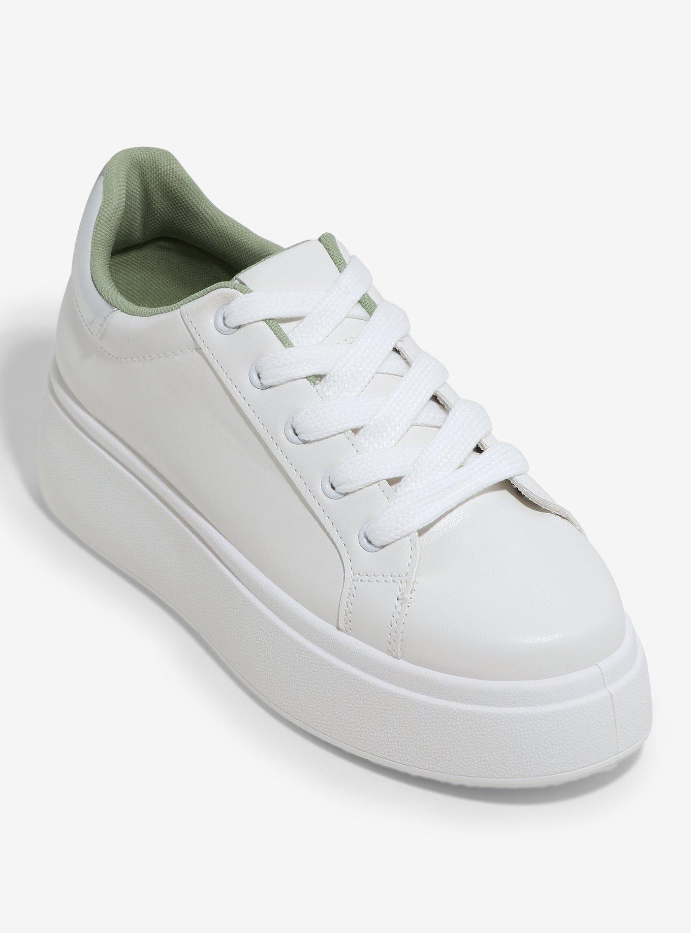 Dirty Laundry White Chunky Sneakers, , hi-res