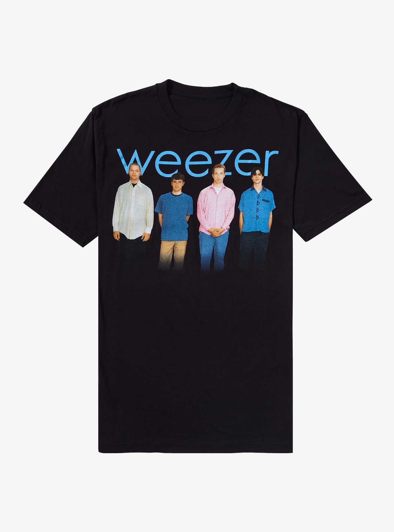 Weezer Blue Album Band Photo T-Shirt, , hi-res