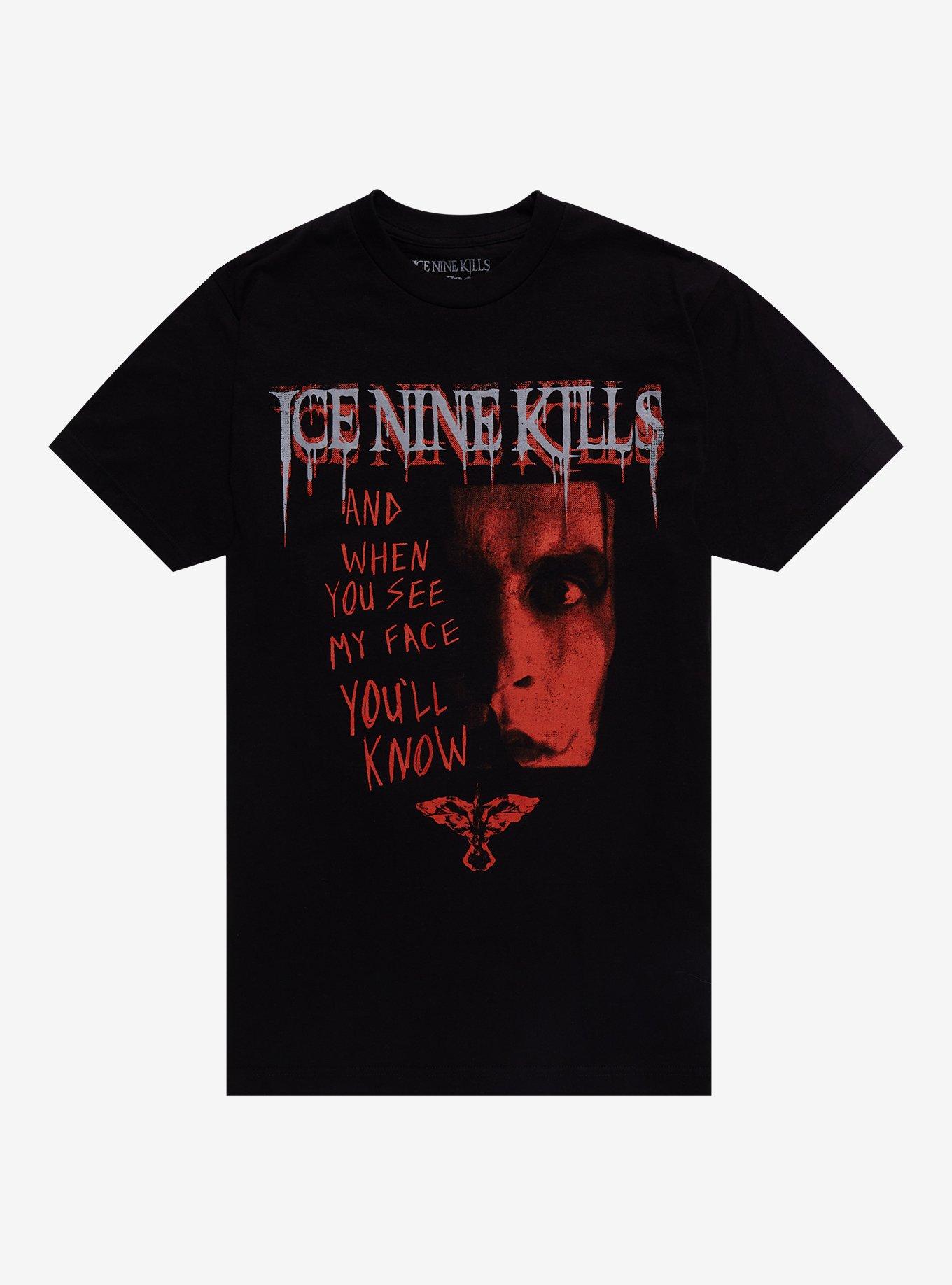 Ice Nine Kills X The Crow Quote T-Shirt, , hi-res