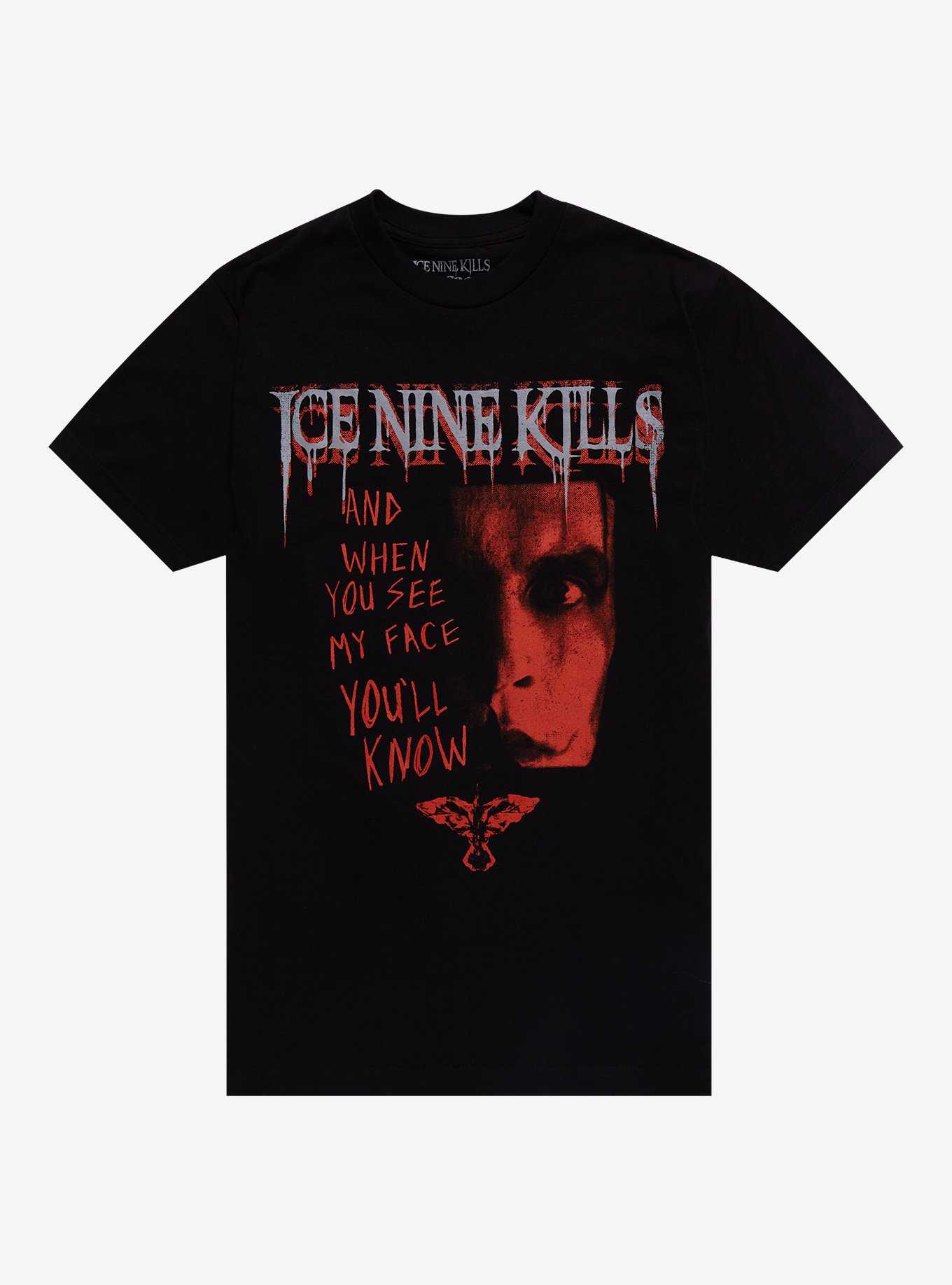 Ice Nine Kills X The Crow Quote T-Shirt, , hi-res
