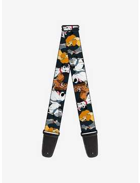 Disney Dogs Group Collage Paws Guitar Strap, , hi-res