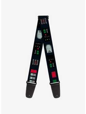 Star Wars Darth Vader Utility Belt Bounding Guitar Strap, , hi-res