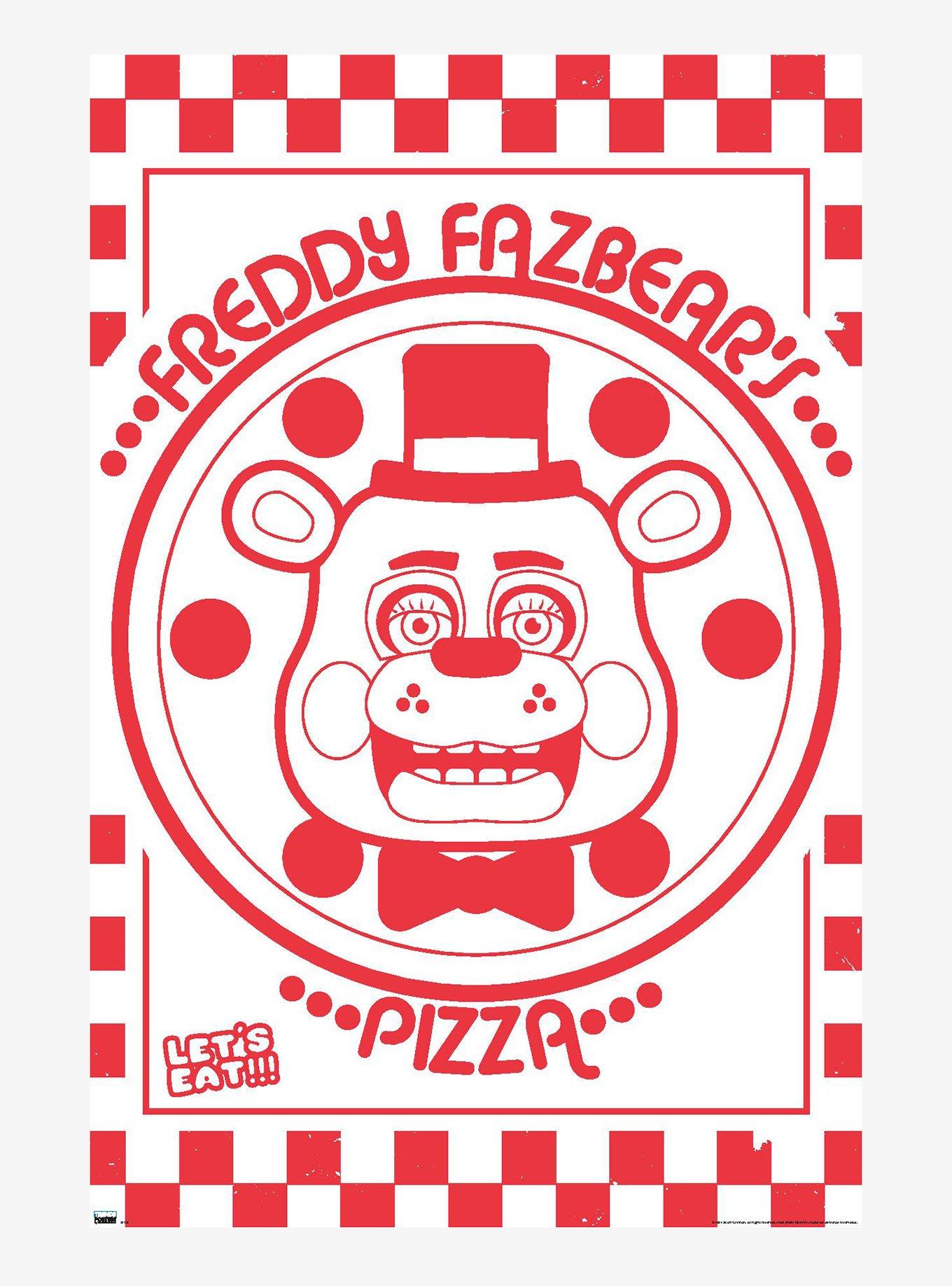 Five Nights At Freddy's Pizza Box Poster, , hi-res