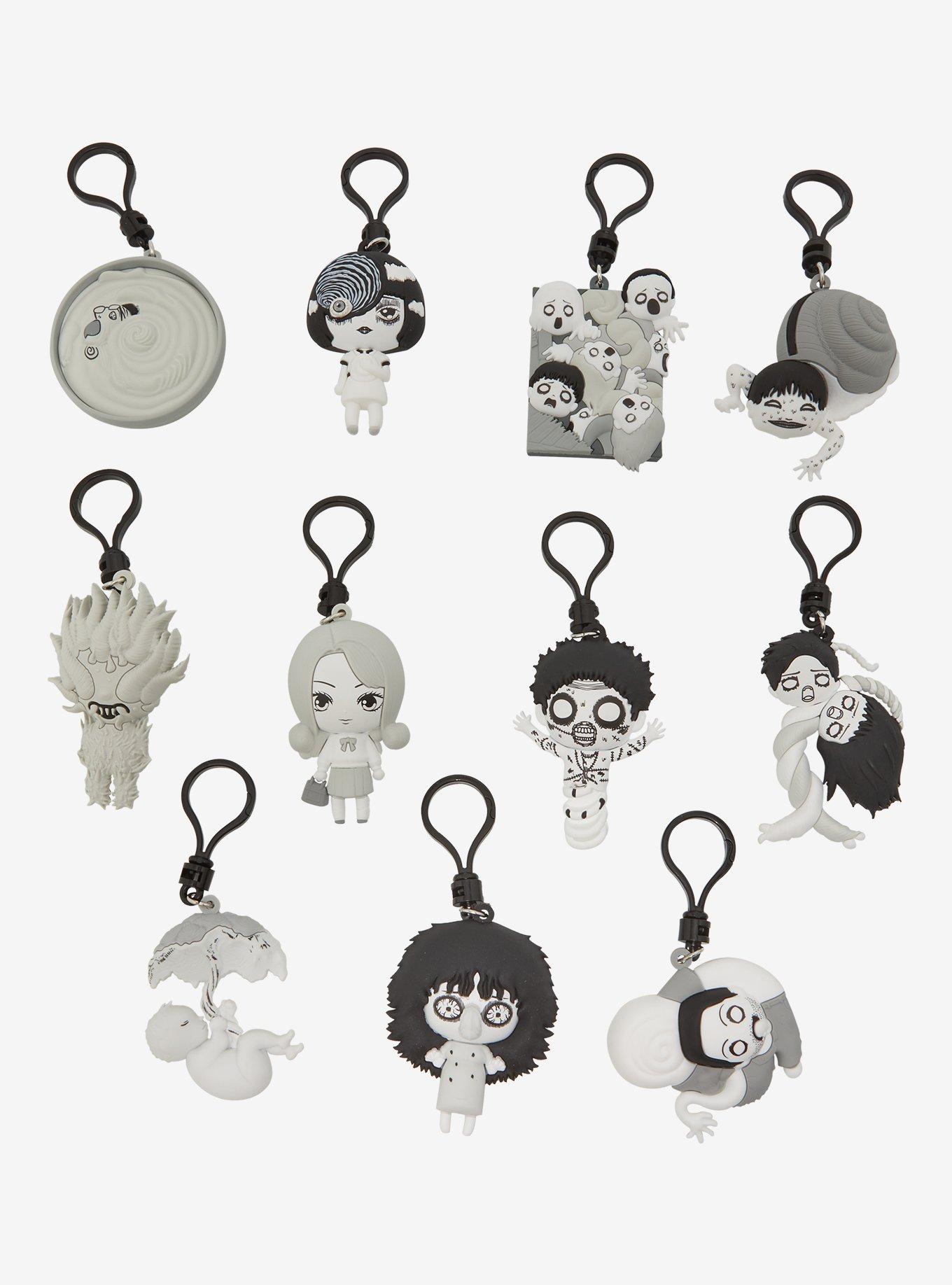 Junji Ito Uzumaki Characters Blind Bag Figural Bag Clip, , hi-res