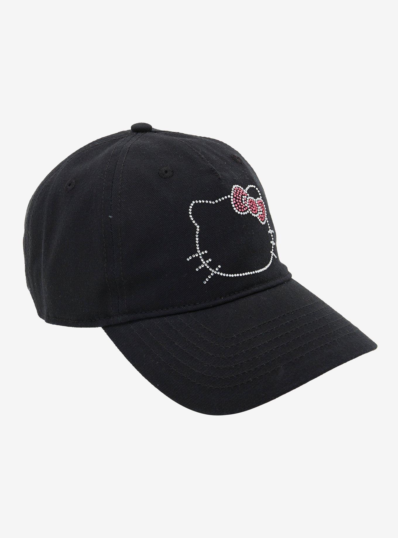 Hello Kitty Rhinestone Dad Cap | Hot Topic